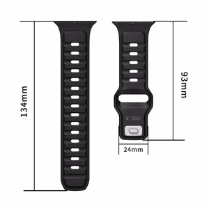 Tech-Protect IconBand Line ремешок для Apple Watch 44 / 45 / 46 / 49 mm — черный