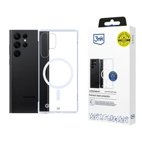 3mk Just20g MagViedtālruņa apvalks Samsung Galaxy S24 Ultra - caurspīdīgs
