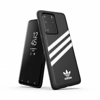 Adidas OR veidots PU apvalks Samsung Galaxy S20 Ultra - melns un balts