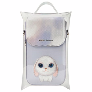 Nimmy Big Eyed Pet 2.0 Rabbit telefona soma - violeta