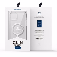 Viedtālruņa apvalks iPhone 15 Plus ar MagSafe Dux Ducis Clin - caurspīdīgs
