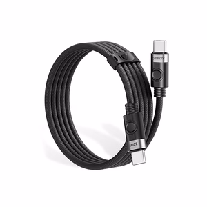 Orico CDX 60W 3A Power Delivery USB-C - USB-C 1m Kabelis - melns