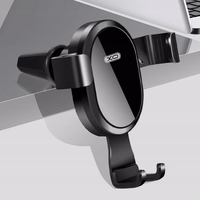 XO indukcijas auto turētājs WX015 melns reste