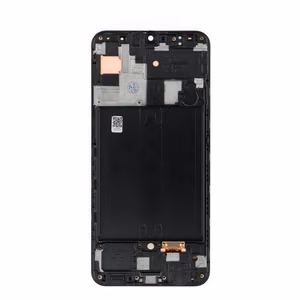 AMOLED LCD-дисплей FIXCELL с рамкой для SAMSUNG A50, черный (замененное стекло)