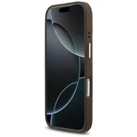 Guess 4G Strass Logo magnētiskais viedtālruņa apvalks iPhone 17 Pro - brūns