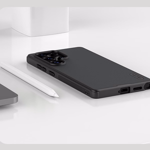 Nillkin Super Frosted Shield Pro Magnētiskais viedtālruņa apvalks ar MagSafe Samsung S25 Ultra - Melns