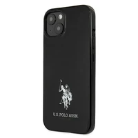 US Polo USHCP13SUMHK iPhone 13 mini 5.4" melns/melns cietais apvalks Horses Logo