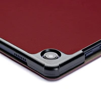 Futrālis Reach Smart Leather Xiaomi Redmi Pad 2 Pro 12.1 bordo krāsā