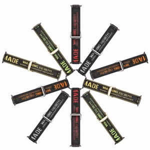 Band Dux Ducis "Outdoor" priekš Apple Watch 42mm/44mm/45mm Dzeltens / Zaļš