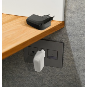 BLUE STAR LITE ceļojumu lādētājs 1A 5W USB A + kabelis USB A uz Lightning TFK-TC-1095B balts