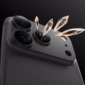 Benks OmniWarrior integrēts metāla kameras objektīvu aizsargs (C.M.SX.AP.BK.0071) iPhone 18 Pro Max (AR, melns)