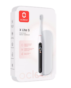 Oclean X Lite Set elektriskā zobu birste, pelēka