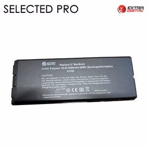 Notebook Baterija priekš A1185, 5600mAh, Extra Digital Selected Pro