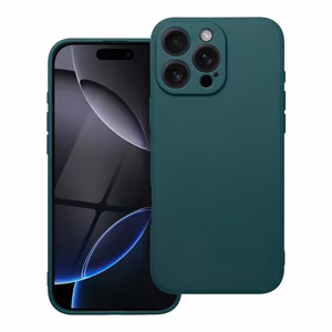 Matēts viedtālruņa apvalks IPHONE 16 Pro Max - tumši zaļš