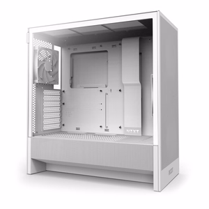 Datora korpuss NZXT H5 Flow balts Mid Tower ATX caurspīdīgs panelis