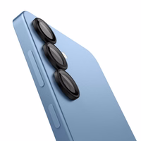 Spigen Optik Pro GLAS.TR EZ FIT 2 komplekti kameru vākiem Samsung Galaxy S25 - melns