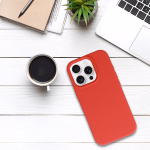 Tel Protect silikona viedtālruņa apvalks Iphone 16 Pro koraļļu