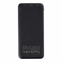 Portatīvais lādētājs 10000 mAh 3A W1056 czarny