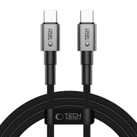 Tech-Protect UltraBoost DNA USB-C PD60W/3A kabelis 100cm - pelēks