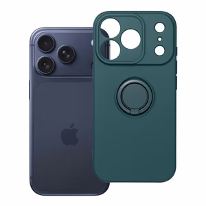 Чехол для iPhone 17 PRO Silicone Ring зелёный