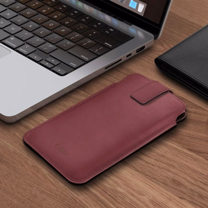 Tech-Protect SM65 viedtālruņa apvalks 6.0–6.9" viedtālruņiem - bordo