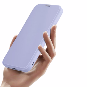 Dux Ducis Skin X Pro Magnētiskais Atveramais MagSafe apvalks iPhone 15 Plus - violets