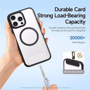 DUX DUCIS Plaz – krusteniska tālruņa siksniņa – pelēka