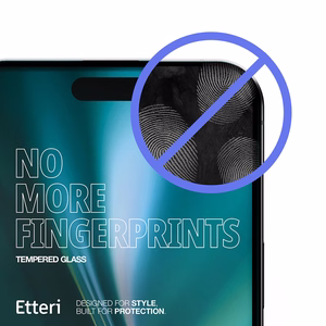 Etteri rūdīts 9D stikls iPhone 15 Pro 6,1"