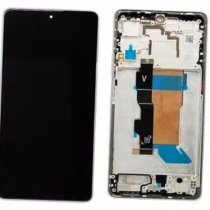 LCD экран Xiaomi Poco F5 5G с тачскрином с рамкой синий ORG