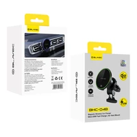 Blavec Car holder BHC-04B Qi2.2 25W magnetic with induction charging to airvent (BHC04B-MAVIB) black