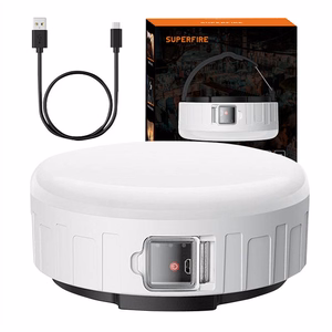 Superfire T25 kempinga gaisma, 400 lm, USB, 3 režīmi