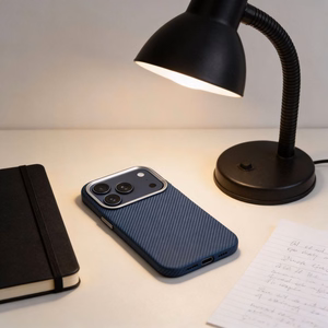 Ar MagSafe saderīgs K-Look maciņš iPhone 14 PRO, zils