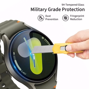 Tech-Protect Glass Fit+ 2-pack rūdītais stikls Samsung Galaxy Watch 40 / 41 / 42 / 43 / 44 mm - caurspīdīgs
