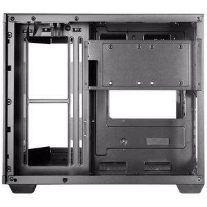 Mars Gaming MC3TCORELCDM computer case Mini Tower melns