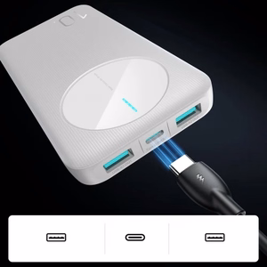 Portatīvais lādētājs Joyroom JR-PBF12 balts 10000mAh (PD / QC3.0)