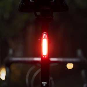 Wozinsky WSBLB2 priekšējā (400 lm) un aizmugurējā USB-C velosipēda luktura komplekts – melns