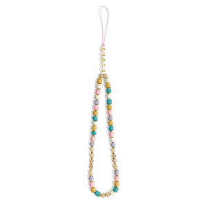 Guess kulons GUSTFLWP telefona siksniņa rozā Heishi Beads