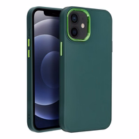 FRAME viedtālruņa apvalks IPHONE 12 Mini zaļa