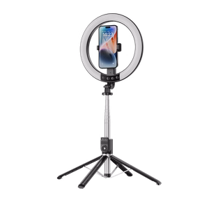 Blavec Selfie Ring lamp Aura LED Ring P-55 25cm tripod + remote control + 2,3 metres (RLP55-TRB23) black
