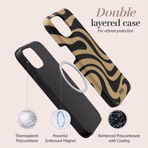 MIO Swirl Magsafe Maciņš iPhone 16