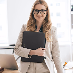 Tech-Protect flīsa soma portatīvajam datoram 15-16 - melna