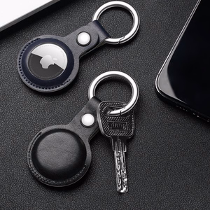 Dux Ducis 4 gab. komplekts silikona elastīgs vāks ar atslēgu piekariņu Apple AirTag (melns / zaļš / rozā / zils)
