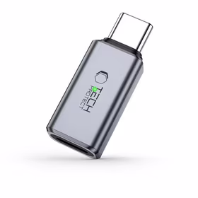 Tech-Protect UltraBoost Type-C uz Lightning adapteris - pelēks