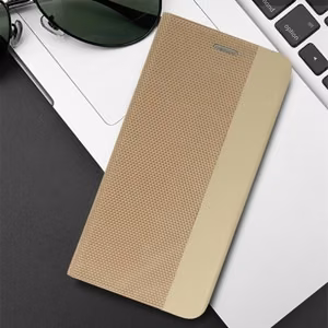 Telefona maciņš Vennus Sensitive Book Samsung M317 M31s 2020 zeltains