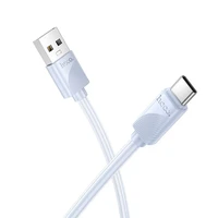 Kabelis USB-A uz USB-C Hoco 3A 1 m X114 zils