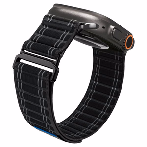 Spigen WBF0 ремешок для Apple Watch 44 / 45 / 46 / 49 mm — черный