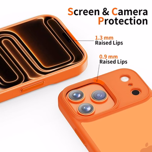 Tech-Protect MagMat maciņš iPhone 17 Pro oranžs matēts