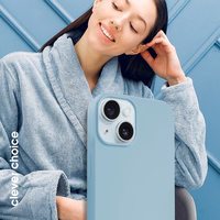 Crong Color Cover Magnetic - iPhone 15 MagSafe maciņš (zils)