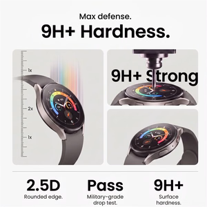 Tech-Protect Easy Set+ 2-Pack Tempered Glass for Samsung Galaxy Watch Ultra 47mm