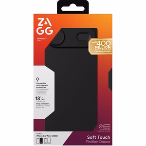 ZAGG case MANHATTAN SNAP compatible with MagSafe for IPHONE 17 Air black